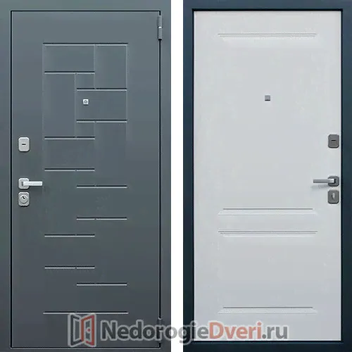 Металлическая Дверь Асд Арсенал Ясень Белый