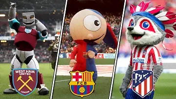⚽ Талисманы футбольных клубов | Футбольные маскоты ⚽