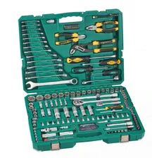 Набор инструмента 1/4" и 1/2", 132 предмета AUTO Арсенал АА-С1412К132, 8144620