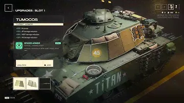 Project CW – hangar, all tanks and their skills/agents, customization, settings, UX/UI