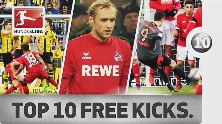 Top 10 Free Kicks of 2016/17 - Lewandowski, Alaba & Co.