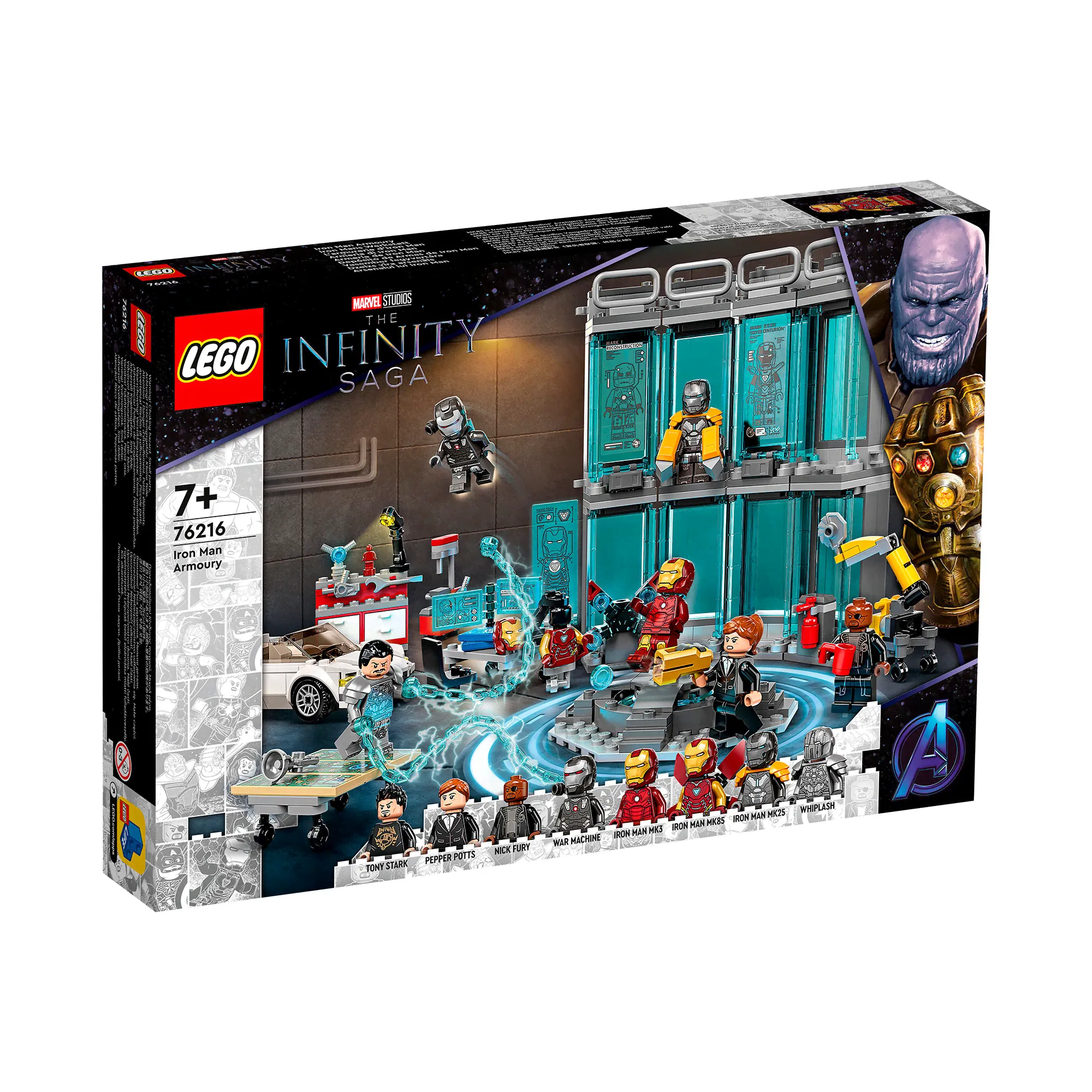 Конструктор LEGO Super Heroes 76216 Арсенал Железного человека-0