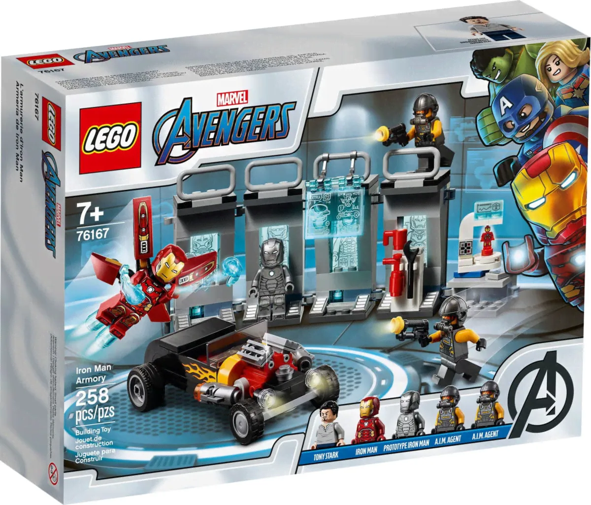 Lego 76167 Marvel Super Heroes Арсенал Железного человека-0