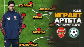 Как играет Арсенал Артеты. Тактический разбор против Манчестера Юнайтед