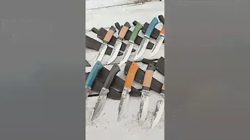 Выставка ножей по наличию! Рабочие ножи из стали Х12МФ по хорошей цене!