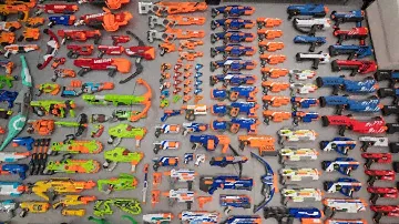 MY NERF COLLECTION!