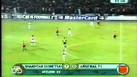 ЛЧ 2000/2001. Шахтёр Донецк - Арсенал Лондон 3-0 (07.11.2000)