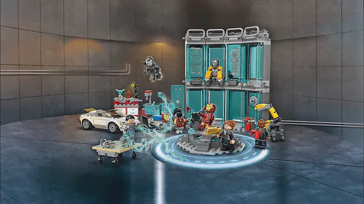 LEGO Marvel Avengers Iron Man Wapenkamer - 76216 | 360°