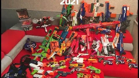 МОЙ NERF АРСЕНАЛ 2021