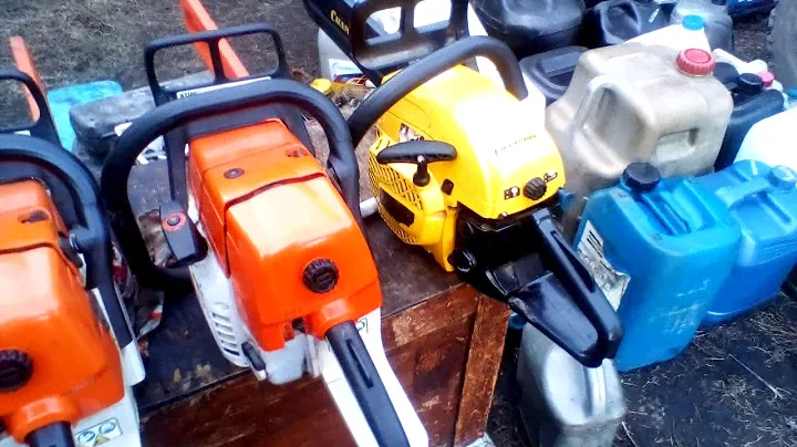 Мой арсенал из штилей и чемпиона. Бензопилы stihl 361 обзор после двух лет работы.